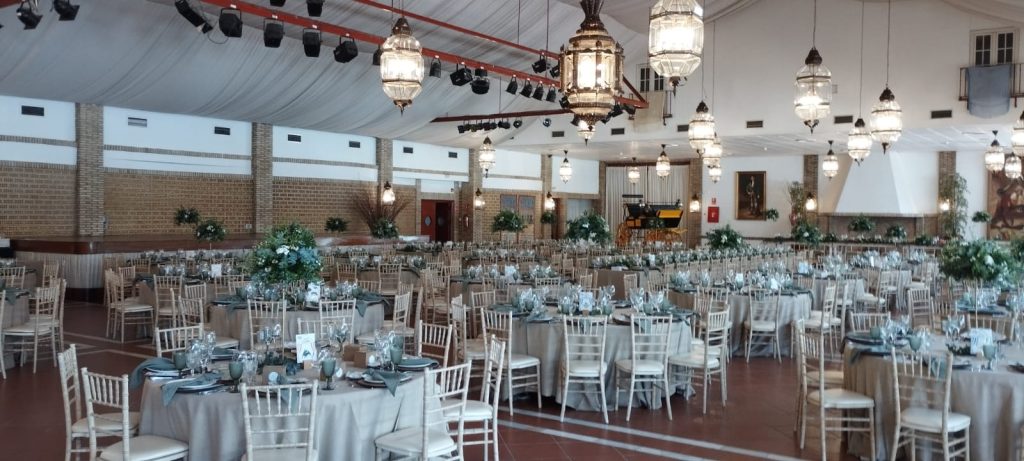 Salón para eventos en finca cerca de Sevilla
