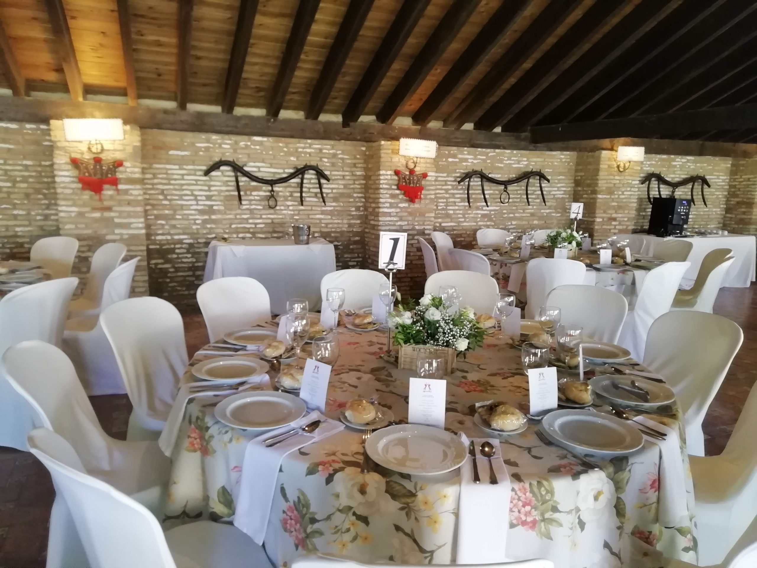 Salón el tinao para eventos en finca cerca de Sevilla